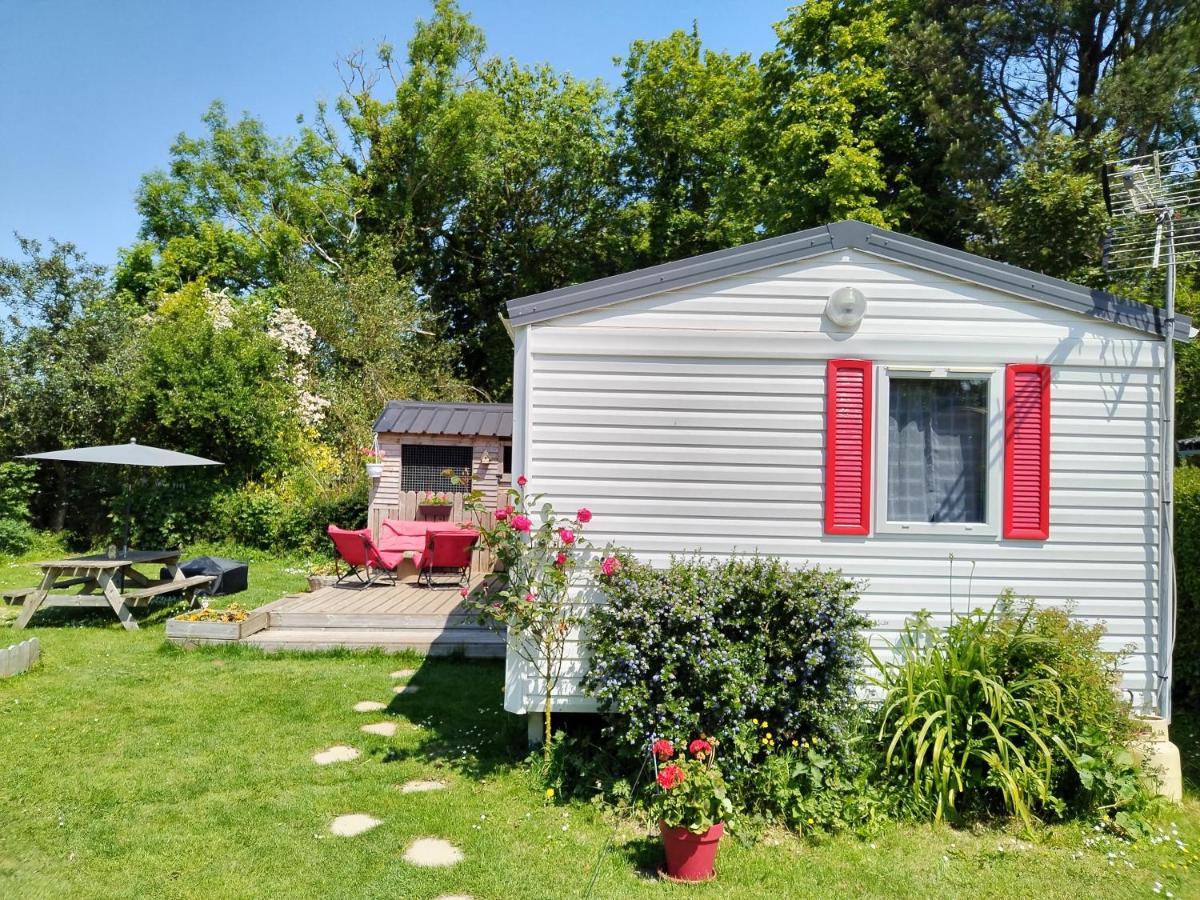 Mobil-Home Coin De Paradis En Cote D'Opale Sur Terrain Prive Et Sa Caravane Hermelinghen Eksteriør bilde