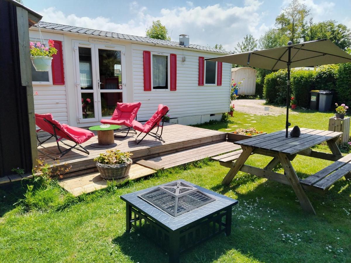 Mobil-Home Coin De Paradis En Cote D'Opale Sur Terrain Prive Et Sa Caravane Hermelinghen Eksteriør bilde