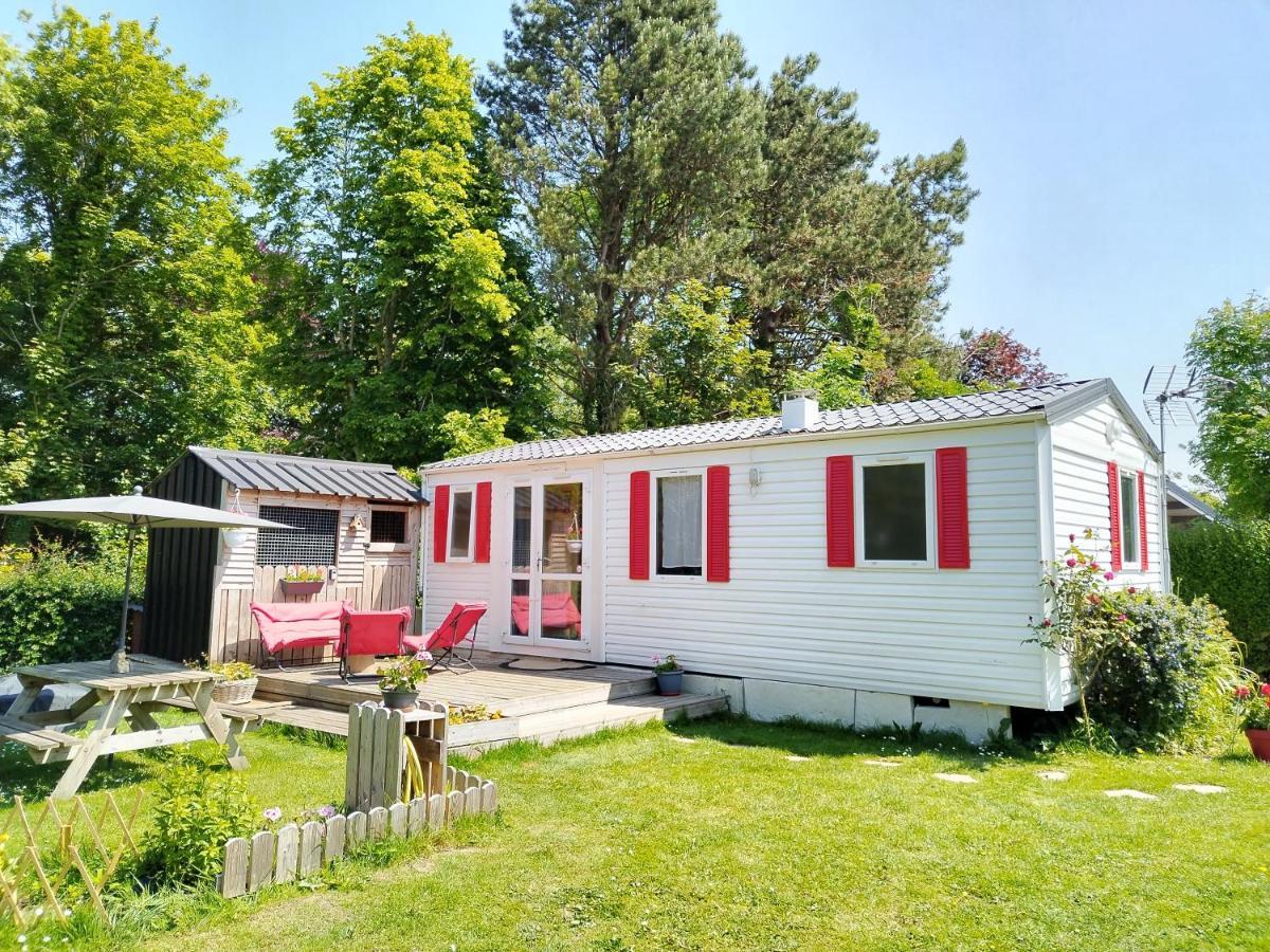 Mobil-Home Coin De Paradis En Cote D'Opale Sur Terrain Prive Et Sa Caravane Hermelinghen Eksteriør bilde